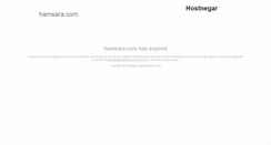 Desktop Screenshot of hamsara.com