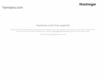 Tablet Screenshot of hamsara.com